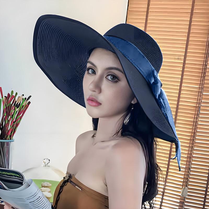 Bucket Hat Straw - 新発売 レディース帽子 折りたたみ式 夏用麦わら帽子 ビーチ旅行用バイザー 女性用顔保護