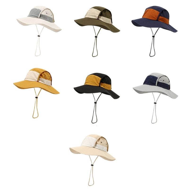 Packable Hat Nylon - パッカブル アウトドア フィッシャーマン ハット つば広 ユニセックス
