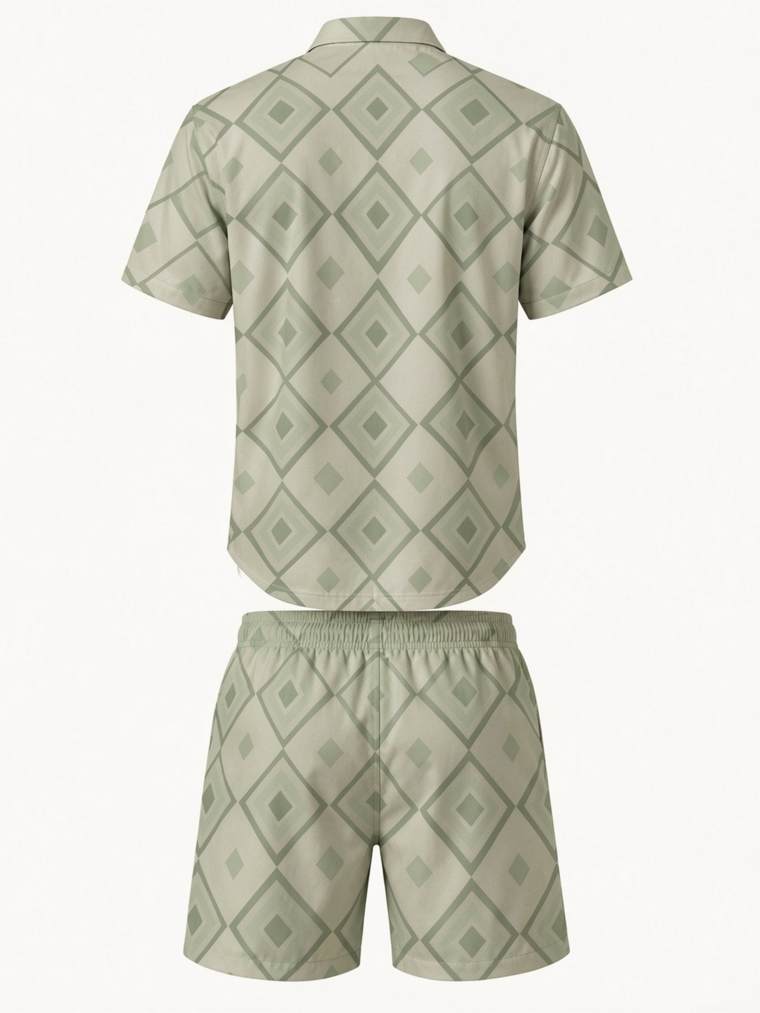 メンズ花柄半袖シャツとドローストリングショーツセット ビーチ - Resort Shirt Floral のレビューと価格
