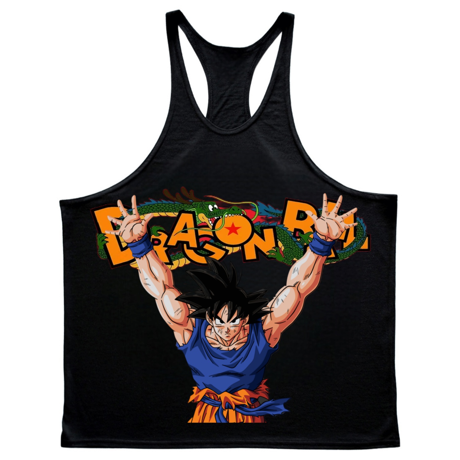 メンズ夏タンクトップ綿ベスト日本のドラゴンボールアニメグラフ - Tank Top Muscle のレビューと価格