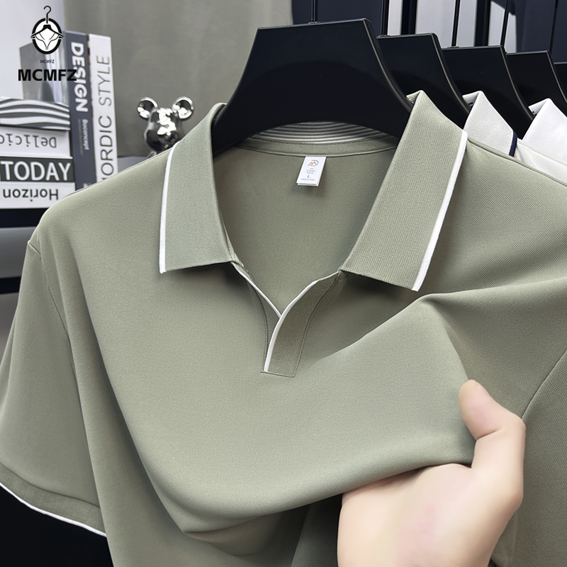 メンズ半袖ポロシャツ クラシックフィット カジュアル襟付きT - Polo Shirt Pique のレビューと価格