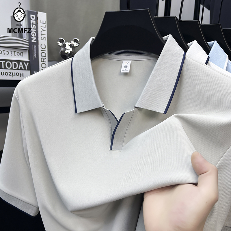 メンズ半袖ポロシャツ クラシックフィット カジュアル襟付きT - Polo Shirt Pique のレビューと価格