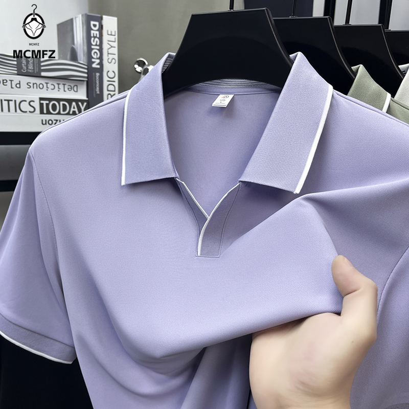 メンズ半袖ポロシャツ クラシックフィット カジュアル襟付きT - Polo Shirt Pique のレビューと価格