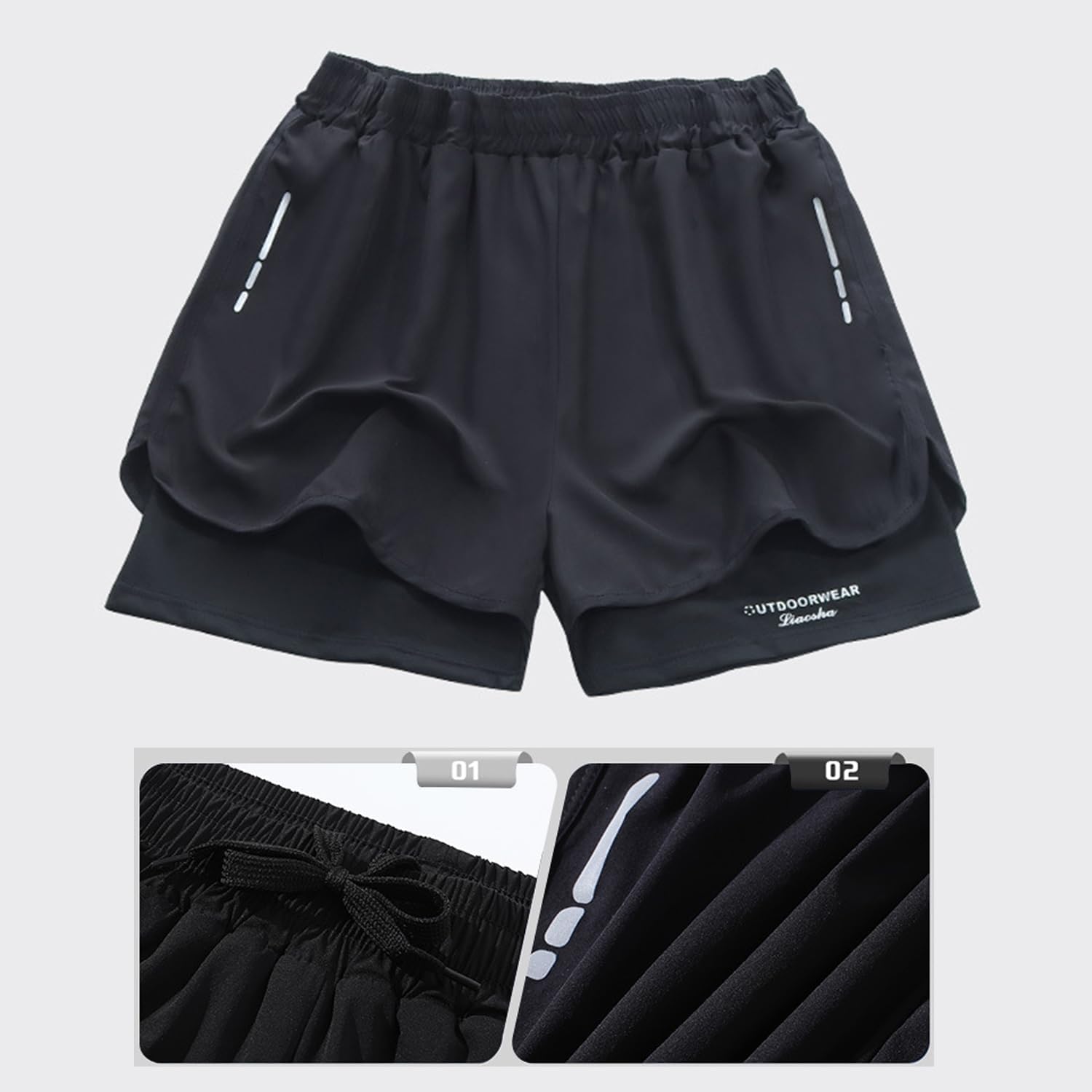 メンズ水着 クイックドライ アスレチックショーツ コンプレッ - Swim Trunk Quick Dry のレビューと価格