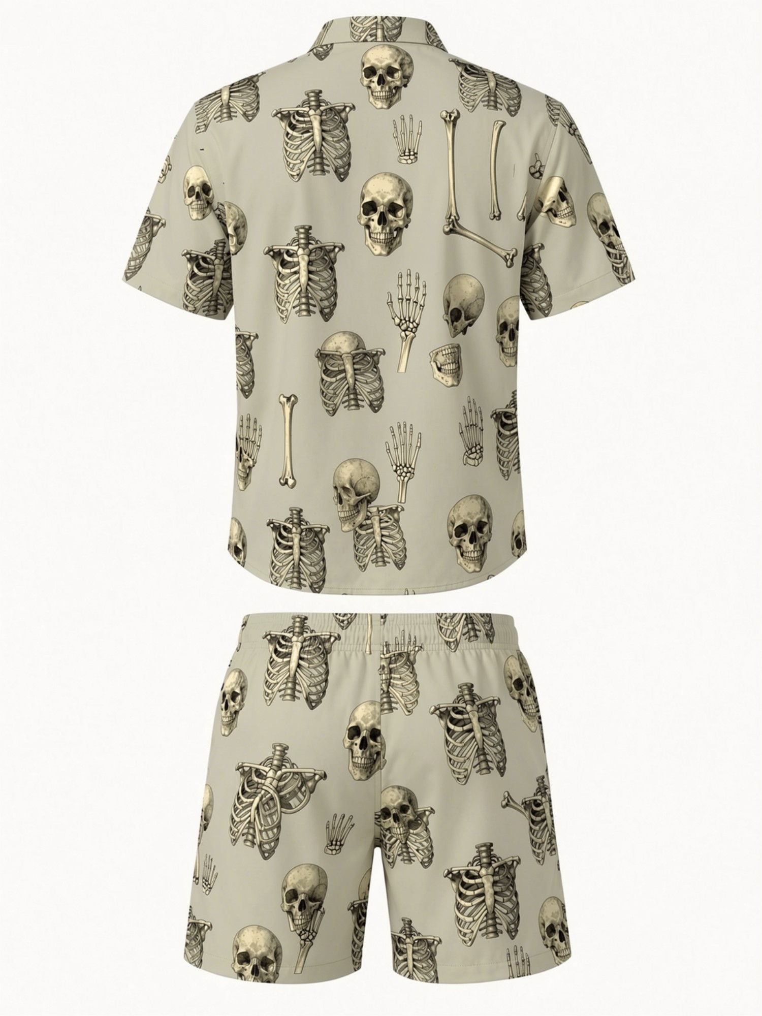 メンズ花柄半袖シャツとドローストリングショーツセットビーチバ - Resort Shirt Floral のレビューと価格
