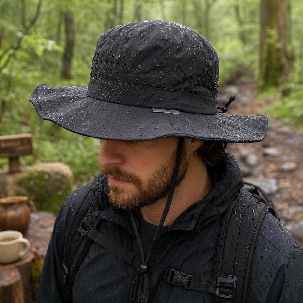 UPF50+ 通気性のあるナイロンメッシュのつば広サンハット - Packable Hat Nylon のレビューと価格